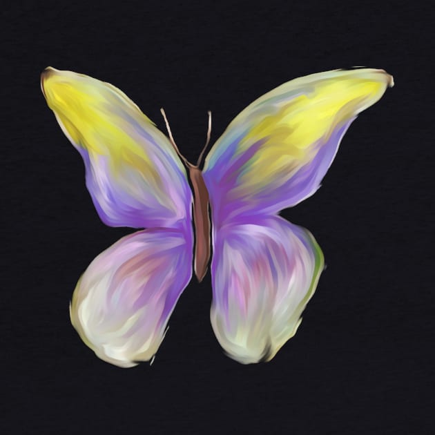 Artistic Butterfly Art by AlondraHanley